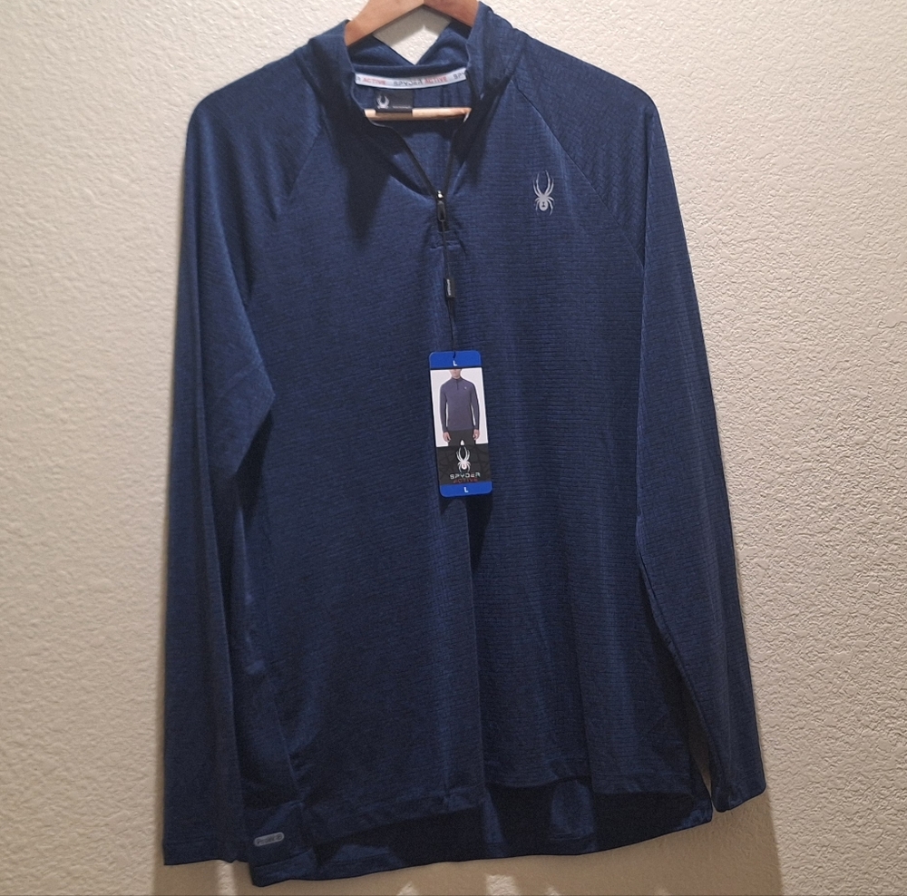 Spyder Active Blue Performance Top